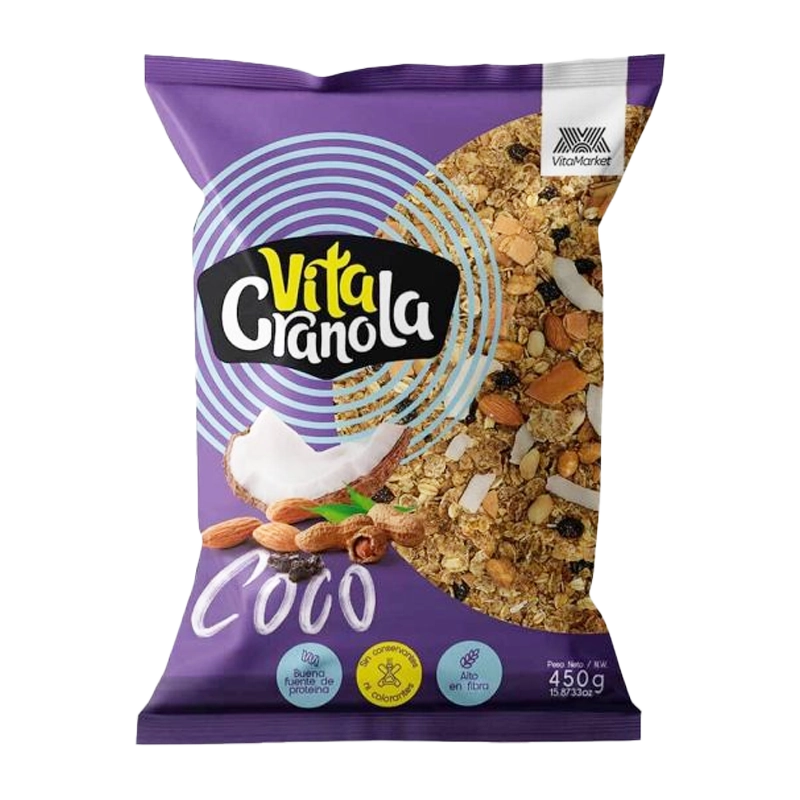 VITAGRANOLA COCO VITAMARKET X 450 GR